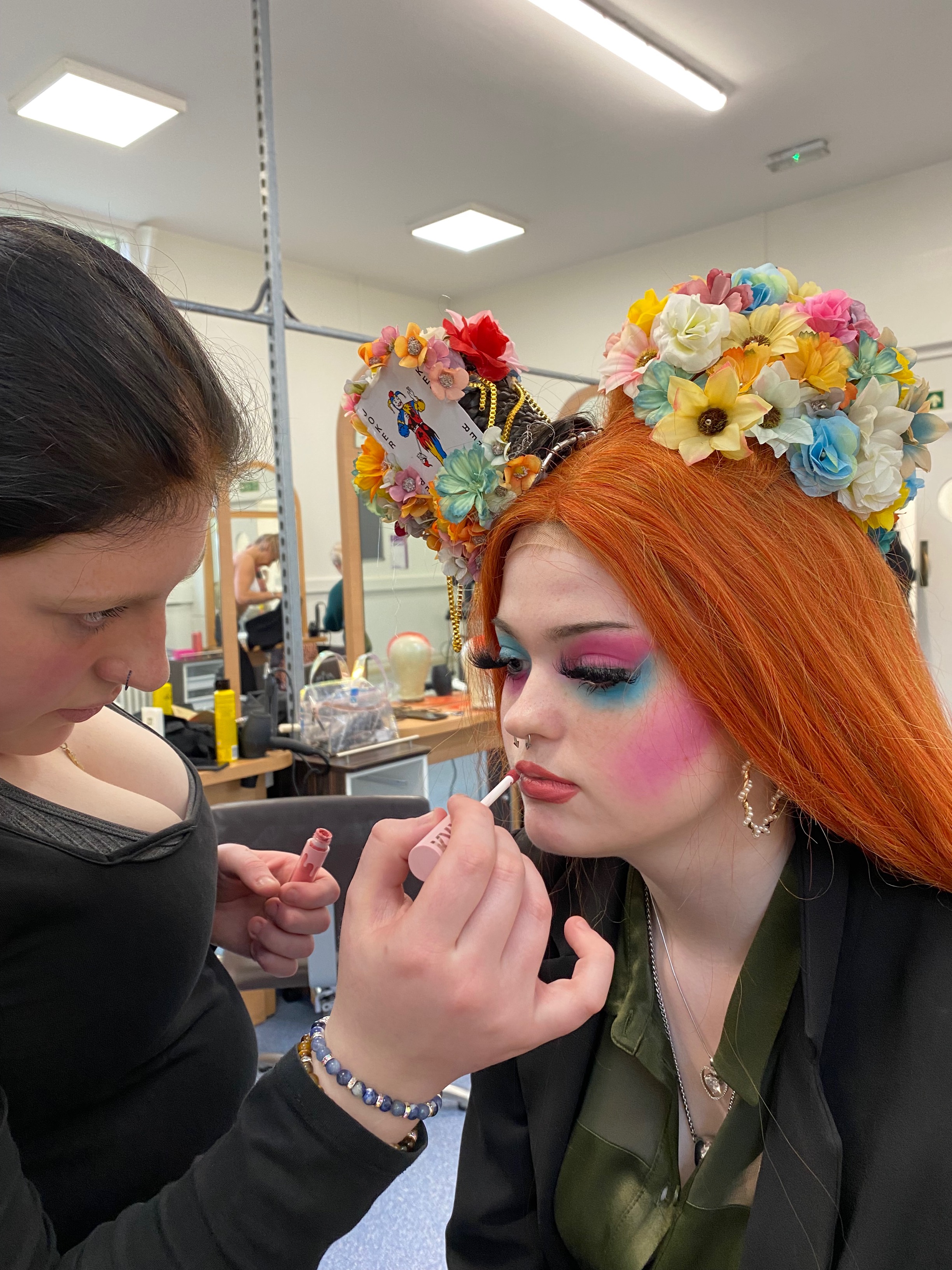 The creative journey of our Theatrical, Special Effects, Hair, and Media MakeUp students